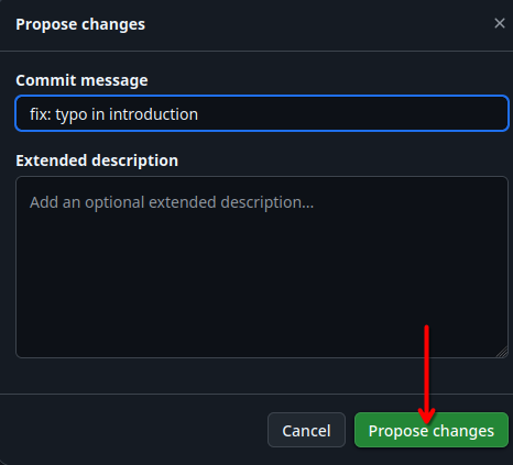 One-click pull request