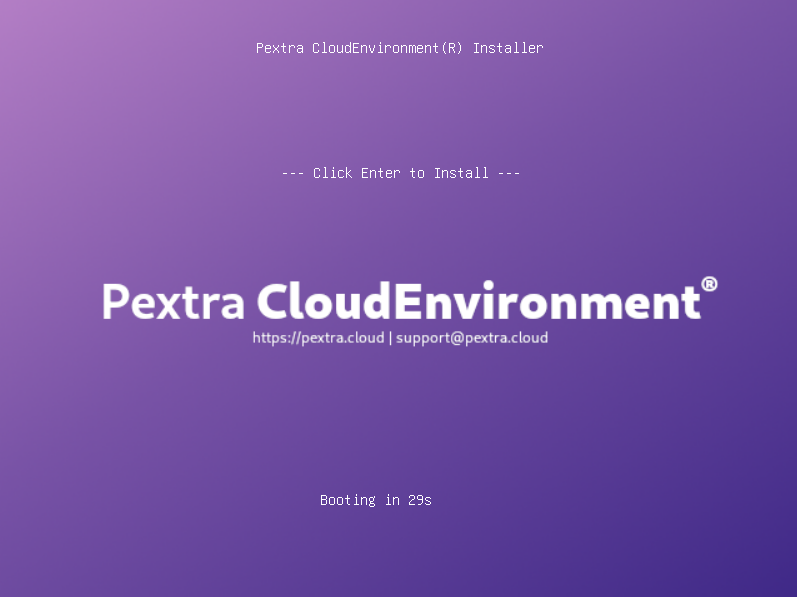 Pextra CloudEnvironment® Installer