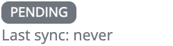 Pending badge