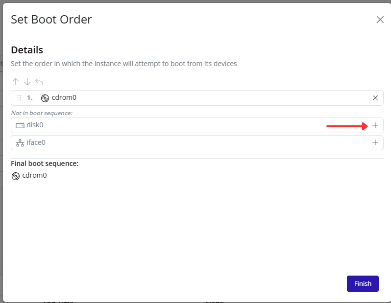 Add Device To Boot Sequence