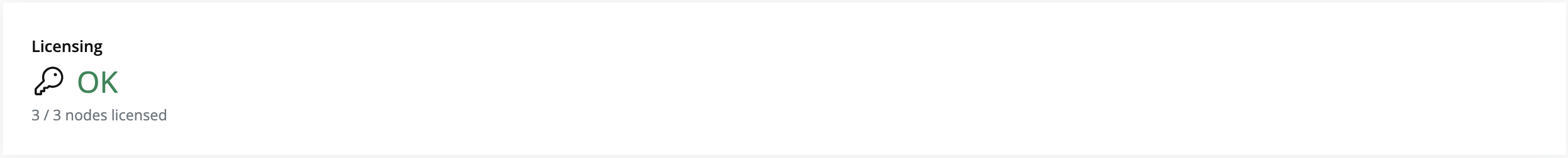License Status