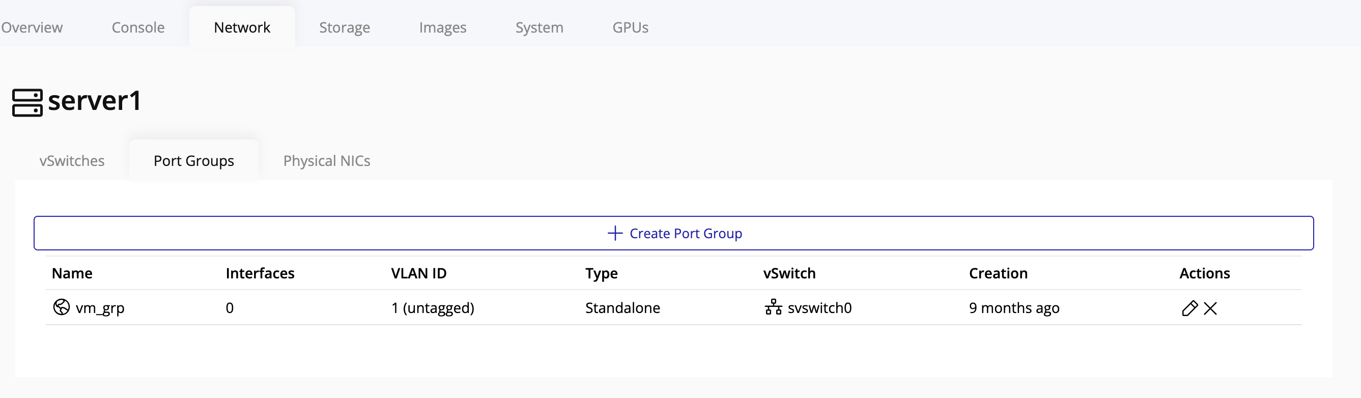Port Groups Overview