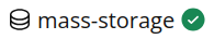 Storage Pool Green Checkmark