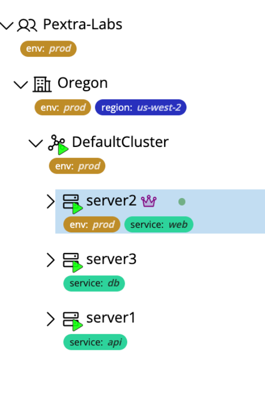 Resource Tree with Tags